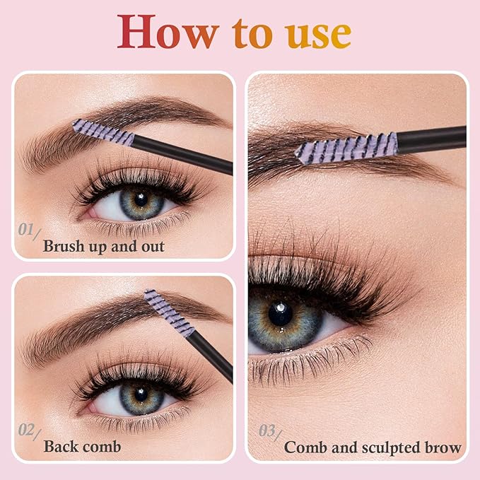 24H Long Lasting Eyebrow Gel for Fluffy or Laminated Brows