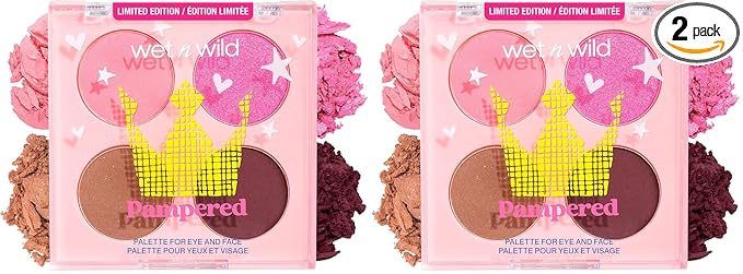 wet n wild Pampered Palette for Eye & Face (Pack of 2)