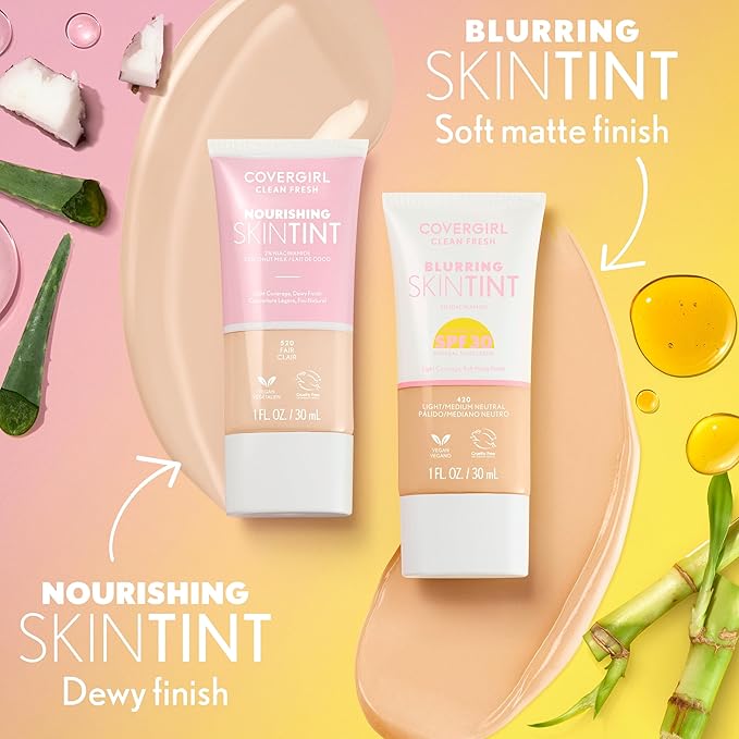 COVERGIRL, Clean Fresh Skin Milk Foundation, Rich/Deep, 1 Count