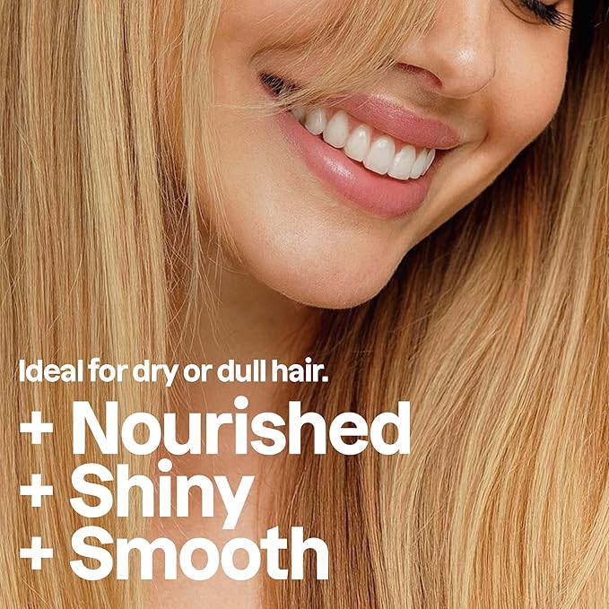 ATTITUDE Nourishing Hair Shampoo, EWG Verified, For Dry and Damaged Hair, Naturally Derived Ingredients, Vegan and Plant Based, Grapeseed Oil and Olive Leaves, 32 Fl Oz (Pack of 6)