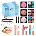 Color Nymph Girls Makeup Kit For Teens & Girls | All In One Makeup Set with Lockable Storage Box, Built-in Mirror, Eyeshadow, Blush, Contour, Highlighter, Lipgloss, Lipliner, Eyeliner, Lip Balm