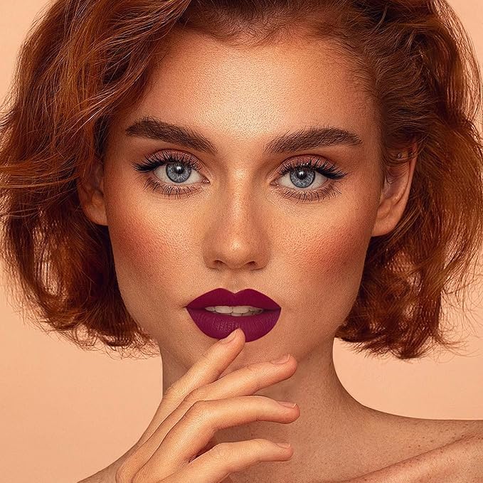 Depuplum Magenta Lipstick Matte for Women Color Stay Long Lasting Lipstick Smudgeproof Liquid Lipsticks Cruelty Free Lip Color for Mother's Day,DM07 Magenta Love