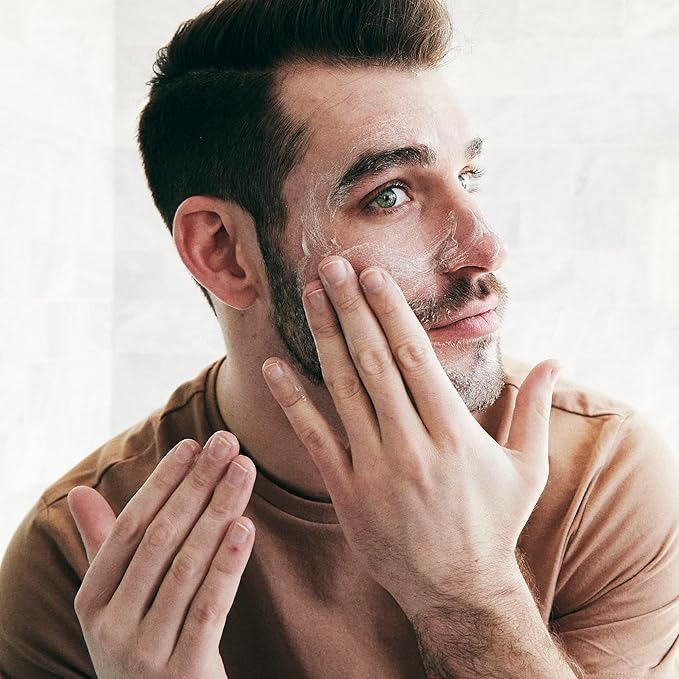 Brickell Men's Daily Essential Face Moisturizer for Men, Fast-Absorbing Face Lotion with Niacinamide, Green Tea, and Hyaluronic Acid, 2 Ounce, Scented