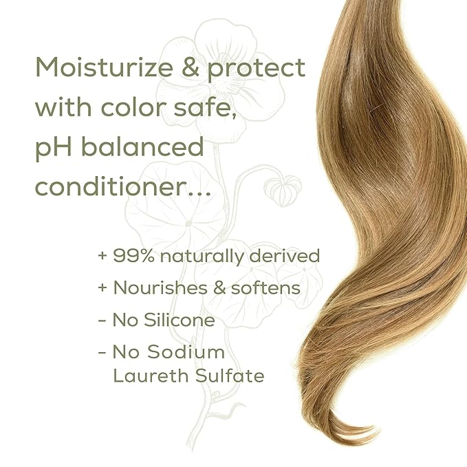 Naturtint Color Care Conditioner for Color-Treated, Dry, or Normal Hair, Formulated to Retain Vibrancy without Parabens, Sodium Lauryl Sulfate or Sodium Laureth Sulfate