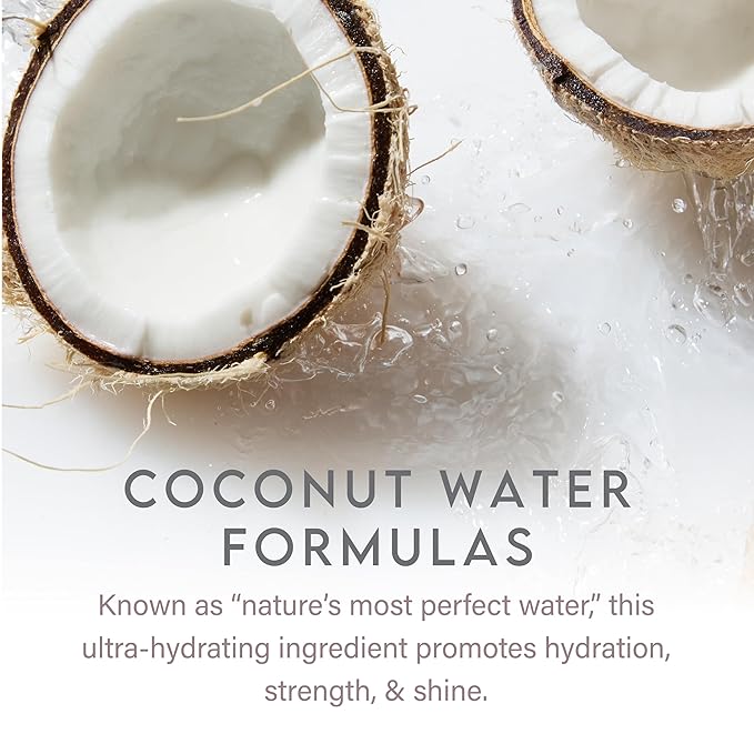 ALURAM Coconut Water Daily Conditioner for Men and Women, Clean Hydration and Shine for All Hair Types, 12 Fl Oz