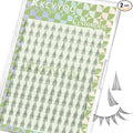 KEYYOU Customplay Lash Clusters Eyelash Extension C Curl 96Pcs Eyelash Extension Wispy Natural Invisible Band Lash with Waterproof DIY Lash Extension at Home(Customplay-C-10-18MIX)