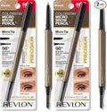 Revlon ColorStay Micro Eyebrow Pencil with Built In Spoolie Brush, Infused with Argan and Marula Oil, Waterproof, Smudgeproof, 450 Blonde, 0.003 oz (Pack of 2)