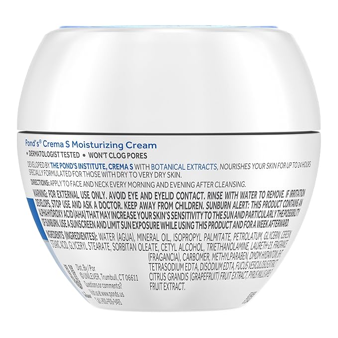 POND'S Nourishing Moisturizing Cream, Crema S 1.75 oz (Pack of 3)