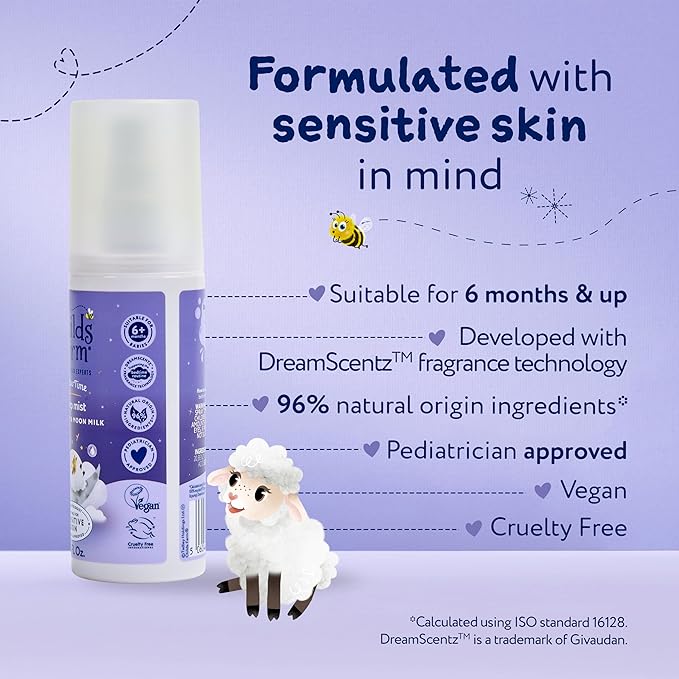 Childs Farm SlumberTime Sleep Mist, Lavender & Moon Milk 100ml US