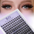 B&Qaugen Lash Clusters B04 DIY Eyelash Extensions(B04,8-18MIX)
