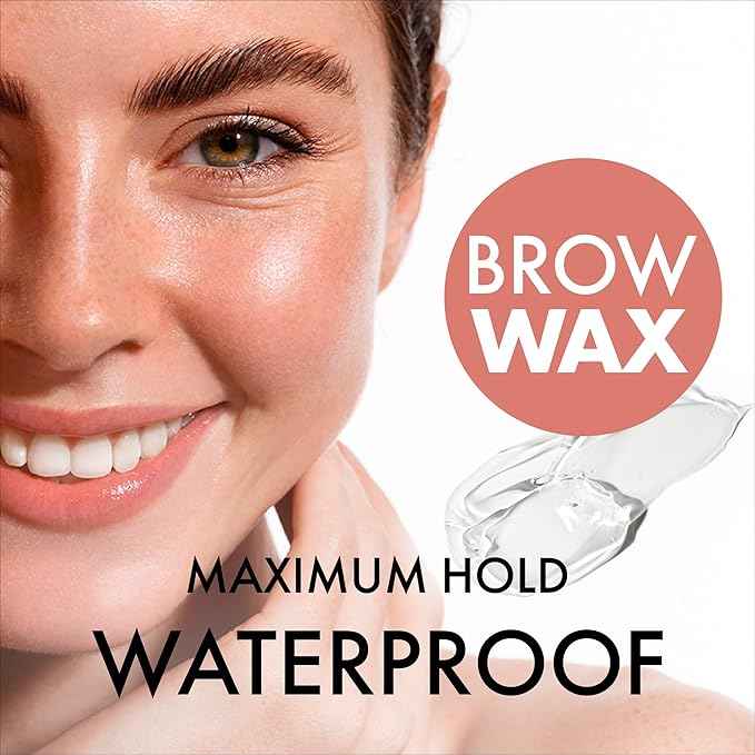 Absolute New York Waterproof Eyebrow Gel for Tinting and Volumizing Eyebrows (MEBG04 Brow Wax)