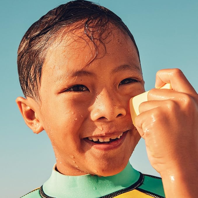 Sun Bum Kids SPF 50 Clear Sunscreen Face Stick | Wet or Dry Application | Hawaii 104 Act Compliant (Octinoxate & Oxybenzone Free) Broad Spectrum UVA/UVB Sunscreen | 0.53 oz (Pack of 2)