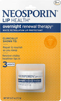 Neosporin Lip Health Overnight Renewal Therapy 0.27 oz (Pack of 3)