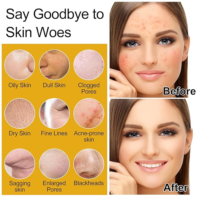 Skin Care Set,7Pcs Women Teen Glass Skincare w/Korean Rice Extract,Hydrate Glow Repair Anti-Aging Facial Routine Kit Self Care Gifts for Women Mom Wife Teenage Girl Teens 10-12 Travel-Size Kit