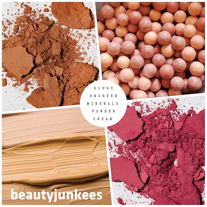Contour Brush Bronzer Blush - Flat Angled Kabuki Brush for Face, Foundation Brush, Dense Synthetic Bristles for Blending, Buffing, Stippling, Setting with Powder Cream Liquid Makeup