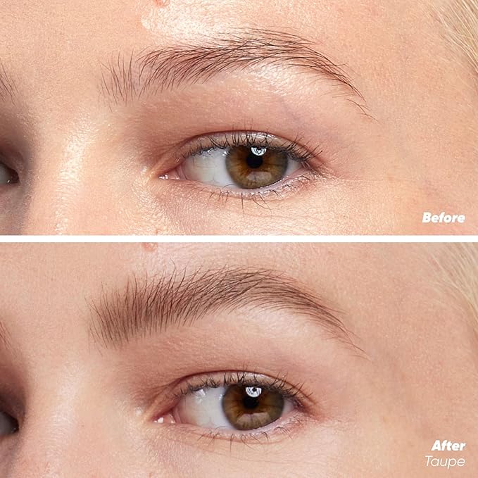 Kosas Air Brow Tinted Eyebrow Gel – Volumizing Brow Gel with Flexible Long-Lasting Hold, Taupe