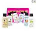 Hempz Mini Moisturizer Kit, Everyday Hydrating Lotion, 4-pack Travel Hand Cream Set, 2.25 oz