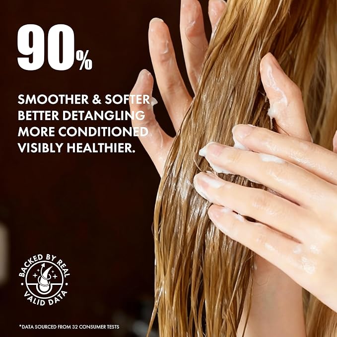 ALFHEIM Argan+ Repairing Conditioner for Dry, Damaged & Frizzy Hair with Argan Oil, Keratin, Oat Protein – Deep Repair, Moisture, Detangling & Shine Boost – Color Safe, Sulfate Free – 33.8 oz