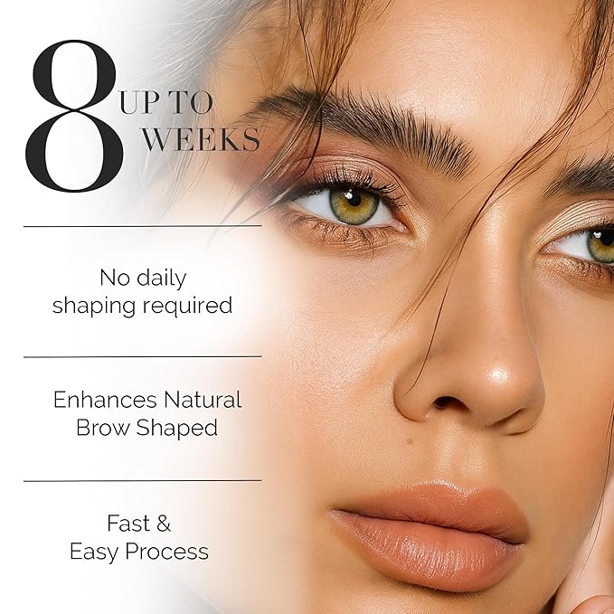 DLUX PROFESSIONAL Luxury Keratin Brow Lamination Kit for Eyebrow Lift, Eyebrow Curling, Lift Kit, Lifting,Perm Sensitive Skin Users