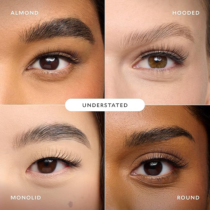 Velour Effortless Lashes, Natural Looking False Eyelashes, Fluffy & Lightweight No Trim Eyelashes, Reusable Fake Lashes For All Eye Shapes, Vegan & Cruelty-Free, Lash Glue not Included (Understated)