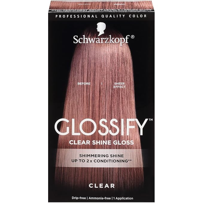 Schwarzkopf Glossify Customizable Color Gloss, Clear