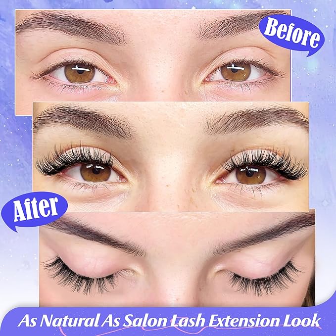 Magnetic Eyelashes with Applicator Reusable Magnetic Lashes without Eyeliner Natural Anime No Glue Needed Magnetic Lashes Manga Magnetic Eyelashes Kit