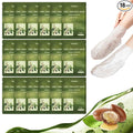 TEAWOO 18 Pairs Moisturizing Foot Masks with Shea Butter, Jojoba Oil, Vitamin E & Urea, Intensely Hydrating Foot Mask For Dry Cracked Feet, Moisturizing Socks for Cracked Heel Treatment