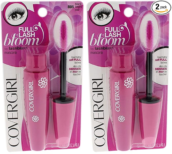 COVERGIRL Full Lash Bloom by LashBlast Mascara 805 Black, 0.44 oz (Pack of 2)