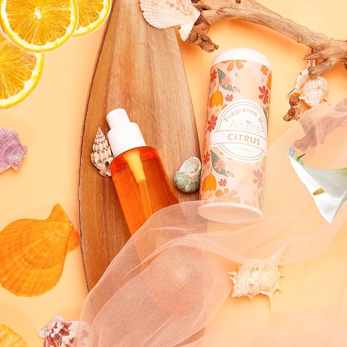 Azulfra Body Fragrance Mist, Citrus Body spray for Women Long-Lasting Body Mist 4fl.oz