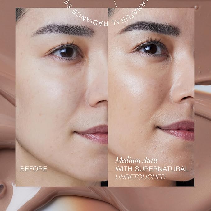 RMS Beauty Supernatural Radiance Serum SPF 30 - Lightweight Hydrating Facial Sunscreen with Antioxidants Natural Glow Enhancer Broad Spectrum UVA/UVB 1 oz