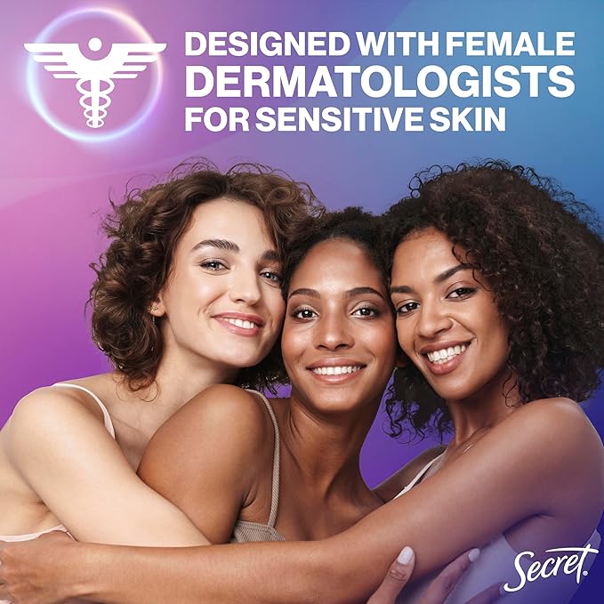 Secret Whole Body Deodorant Spray for Women, Travel Size, Peach & Vanilla Blossom Scent, Aluminum Free Deodorant, 72 HR Odor Protection, 1.0 oz