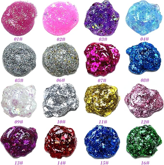 Royal Blue Face Body Glitter Gel Shimmer Makeup for Hair Clavicle Arm Nail Eyeshadow, Long Lasting Waterproof Holographic Mermaid Sequins for Outfit Rave Festival Party, 1.35oz, #15