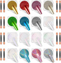 16 Jars Chrome Nail Powder Nail Art Glitter Decoration Metallic Mirror Effect Holographic Aurora Pearl Mermaid White Pigment Powder Kit for Resin Craft Nail Art - Aurora Phantom
