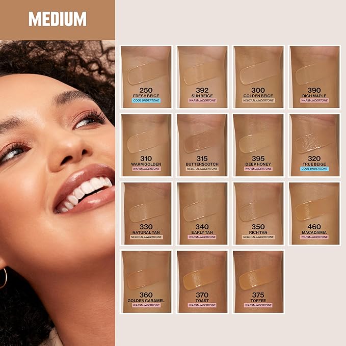 Revlon Liquid Foundation, ColorStay Face Makeup for Combination & Oily Skin, SPF 15, Medium-Full Coverage with Matte Finish, 300 Golden Beige, 1 Fl Oz