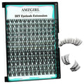 Lash Clusters 144pcs Cluster Eyelash Extensions D Curl Eyelash Clusters False Eyelashes Soft Comfortable Individual Lashes DIY Lash Extensions with Thin Band (Dusk, D-10-18mm)