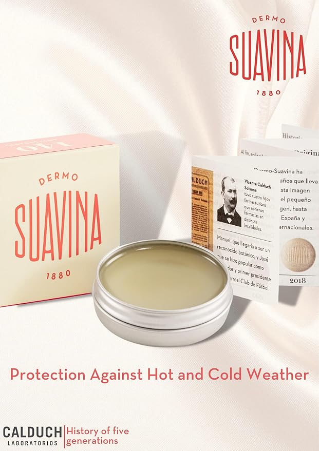 Suavina Extreme Dry Lip Repair Balm – Intensive Treatment for Cracked Lips, Cold Weather Lip Therapy with Natural Ingredients & Citrus Essential Oils – 0.3 oz