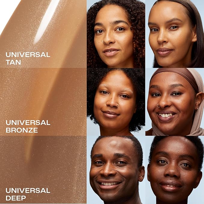 LUMENE Invisible Illumination Instant Glow Beauty Serum | Universal Bronze Shade | Face Makeup & Brightening Serum | Lightweight, Buildable Coverage | Vegan | 30 ml