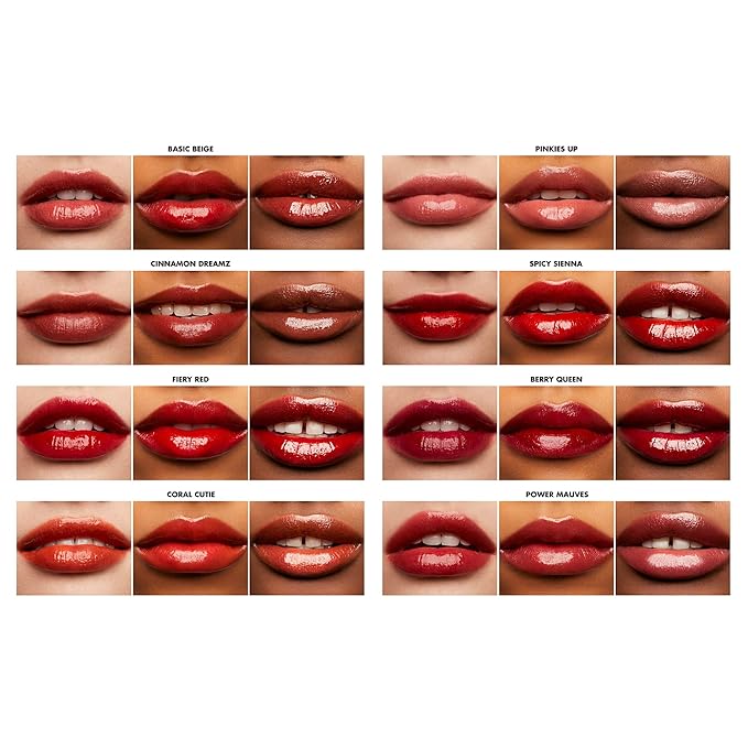 e.l.f. Glossy Lip Stain, Long-Lasting, Lightweight Lip Stain For A Sheer Pop Of Color & Subtle Gloss Finish, Vegan & Cruelty-Free, Power Mauves