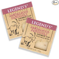 Legend's Creek Farm Goat Milk Soap - Cleansing Moisturizing Bar for Hands and Body - 5 Oz Creamy Lather, Nourishing, Gentle Natural Soap for Sensitive Skin (Sandalwood Patchouli, Pack of 2)