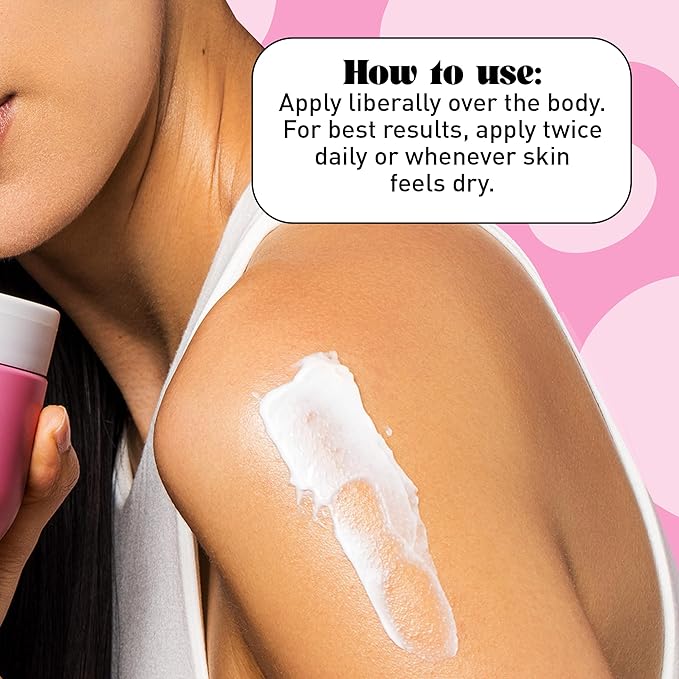 NATURE WELL Bouncy Plumping & Moisturizing Body Cream, Lightweight & Quick-Absorbing Formula to Help Visibly Firm & Smooth Skin, Scented with Tuberose, Dragonfruit, Lychee & Golden Amber, 12 Oz