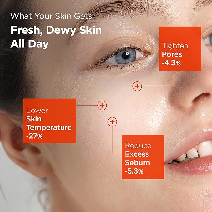 PURCELL 24/7 Colostrum Facial Serum Spray(White) - Ampoule Mist for Glass skin with Long Hydration, Poreless Smooth Skin, Before & After Makeup, Hyaluronic Acid, For All Skin types, 1.85 fl oz
