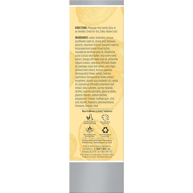 Burt's Bees Shea Butter Hand Repair Cream, 3.2 Oz (Package May Vary)