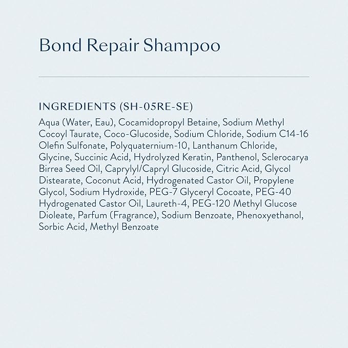 eSalon Bond Repair Shampoo with Keratin and Marula Oil, Restorative Hair Care, 10 fl oz