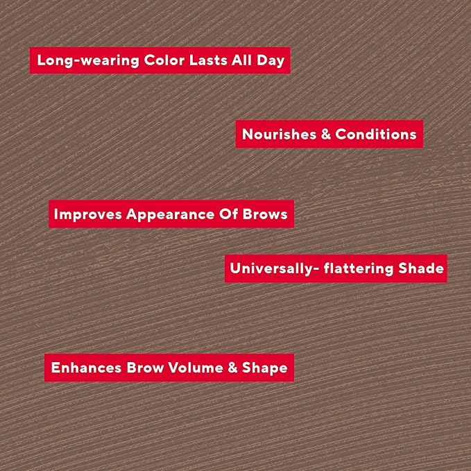 Mirabella Brow Shaper – Smudge Proof Tinted Eyebrow Gel & Universal Shade Brow Filler, Long-Lasting 2 in 1 Tinted Eye brow Gel, Volumizing Eyebrow Tint for Women - Universal Brown