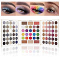 UCANBE Eyeshadow Makeup Palette 86 Colors, Matte Black Grey Silver Smokey Goth Eye Shadows+Chunky Pressed Glitters+Bright Colorful Neon Shades+Rosy Rusty Neutrals for Every Day & Halloween Make Up