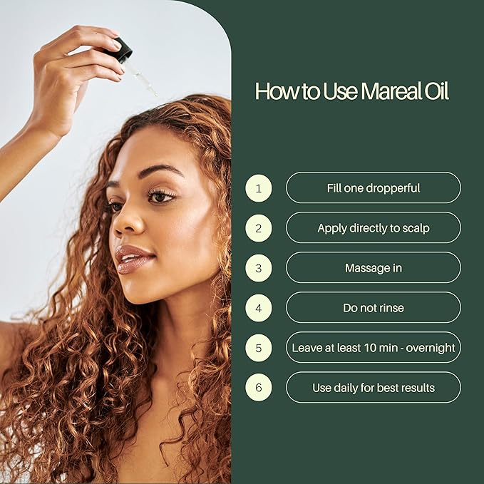 Pure Rosemary Oil for Hair Growth & Scalp Health | Infused with Castor & Coconut Oil | Hair Thickening & Regrowth Treatment for Women & Men | 100% Natural | Up to 2-Month Supply | 1.7 fl oz