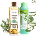 ANYELUZ Rosemary Shampoo and Aloe Conditioner Set, Volume and Hydration for your Hair, with Hyaluronic, Argan Oil and Rosemary, Moisturizes and Enhances Shine