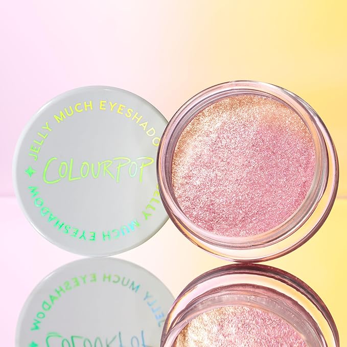 ColourPop Jelly Much Gel Eyeshadow - Glitter Eyeshadow with a Water-Based Gel Formula - Provides Intense Color Payoff with Minimized Creasing & Fading - Close To You (0.23 oz)