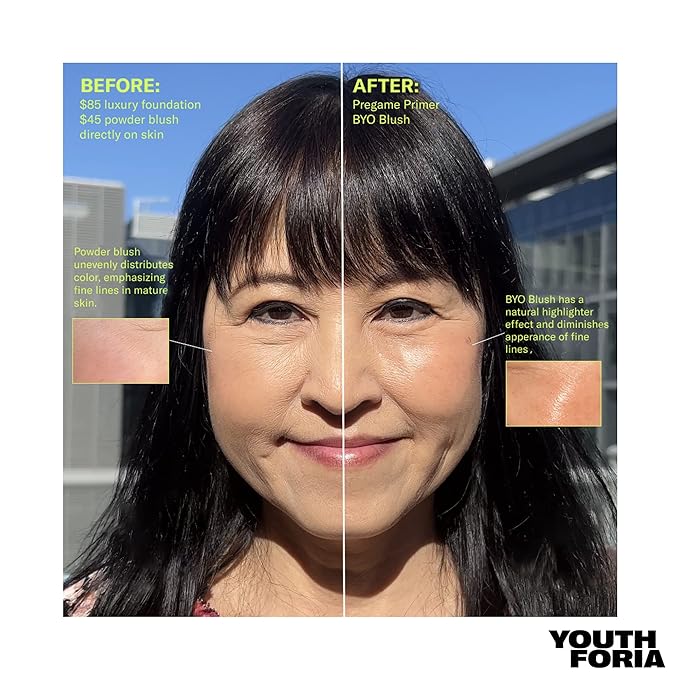 Youthforia BYO Blush, Color Changing Blush Oil, Reacts To Skin’s Natural pH For Your Instant Perfect Shade, Blendable Formula, Vegan & Cruelty-Free