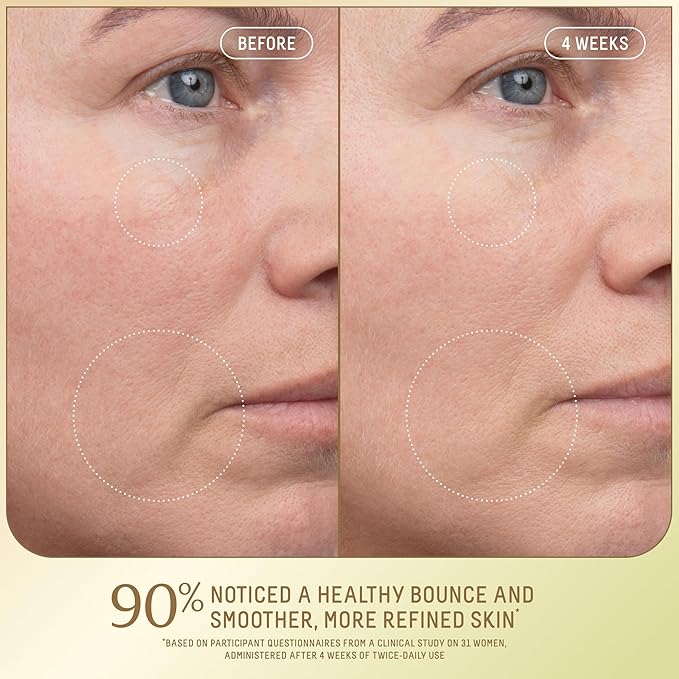BIOSSANCE Anti Aging Face Moisturizer with Growth Factor, Peptides & Vegan Collagen – Firming Face and Neck Cream for Wrinkles, Fine Lines – Squalane Peptide Collagen Moisturizer for Aging Skin 50ml